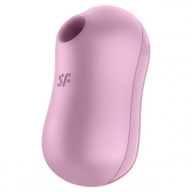 ВАКУУМ-ВОЛНОВОЙ БЕСКОНТАКТНЫЙ СТИМУЛЯТОР КЛИТОРА SATISFYER COTTON CANDY, СИЛИКОН, ФИОЛЕТОВЫЙ