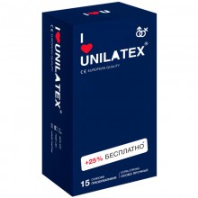ПРЕЗЕРВАТИВЫ UNILATEX, EXTRA STRONG, ГЛАДКИЕ, 19 СМ, 5,4 СМ, 15 ШТ.